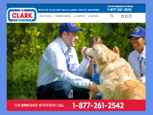 Clark Pest front page